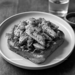 Chicken Open Sandwich