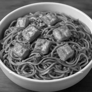 Paneer schezwan noodles [full]