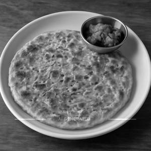Papad Paratha