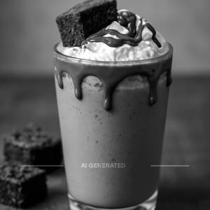 Brownie Nutella Milkshake