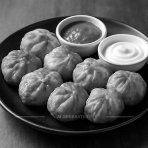 Veg Fried Momos (8 Pcs)
