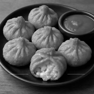 Cheese Corn Momos Fried