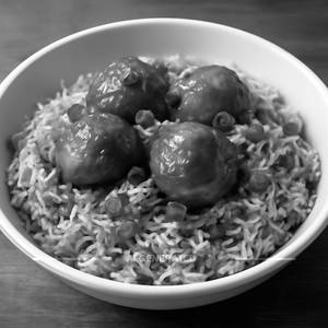Egg Manchurian Rice