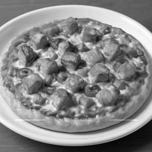 Chilli Paneer Pizza [8 Inches]