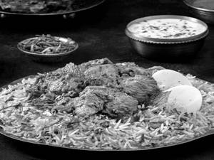 Special Chicken Dum Boneless Bowl Biryani