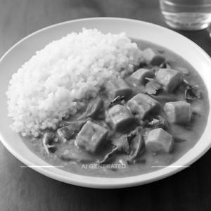 Red Thai Curry With Rice