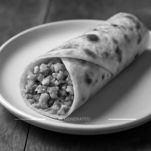 Egg Bhurji Roll