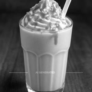 Butterscotch milkshake