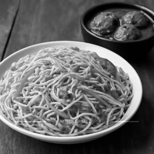 Veg Noodles With Veg Manchurian