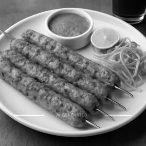 Chicken seekh kebab