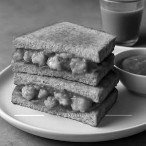Paneer makhani sandwich