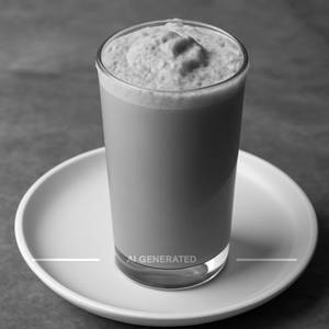Thick cold coffee