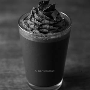 Dark chocolate Milkshake