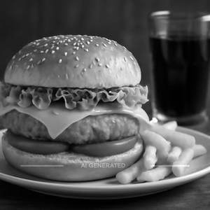 Chicken Cheese Burger