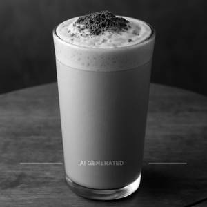 Frosty filter coffee