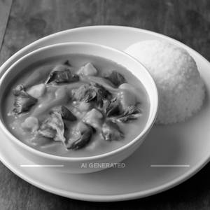 Red Thai Curry With Rice