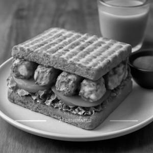 Paneer tikka sandwich