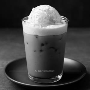 Cold Coffee With Vanilla Ice Cream           