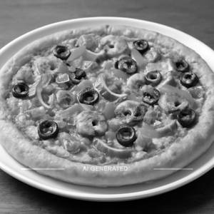 Loaded pizza