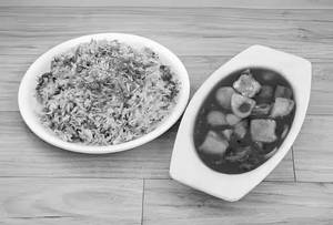 Chilli Paneer with Rice Combo