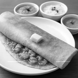 Butter Paneer Dosa