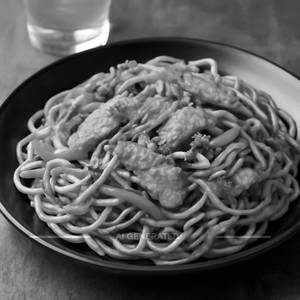 Chicken schzwan noodles