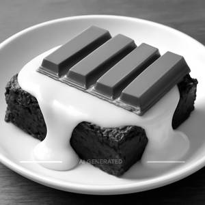 Brownie kitkat