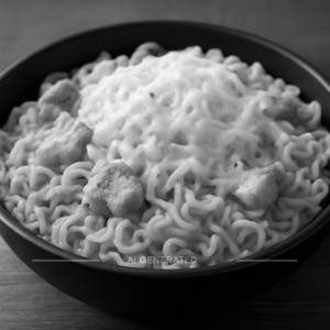 Chicken cheese maggi