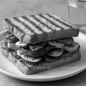 Grilled veggie sandwich