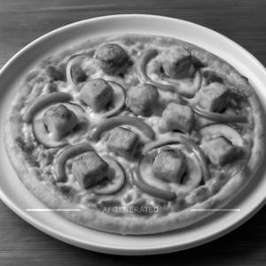 Tandoori Panner Pizza  (Regular)