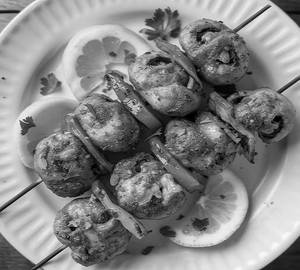 Bharwa Mushroom Tikka