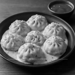 Cheese Corn Afghani Momos