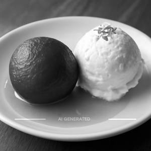 Hot Gulab Jamun With Ice Cream