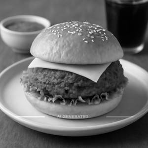 Cheese Tandoor Burger