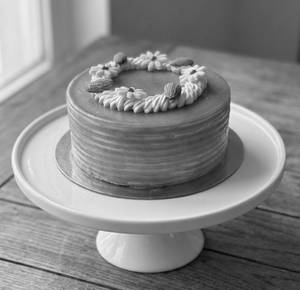 Almond Nougatine Cake
