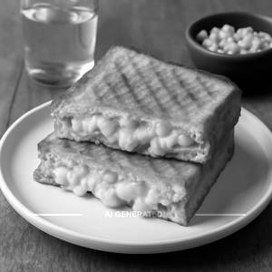 Corn And Cheese Sandwich