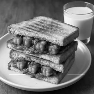 Paneer makhani sandwich