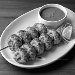 Mushroom garlic tikka