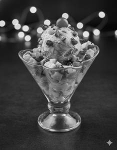 Fruit Salad With Spanish Delight Ice Cream