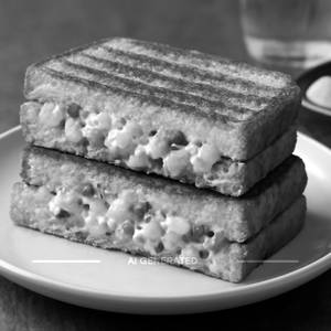 Corn Cheese Grilled Sandwich 