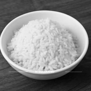 Plain Rice (Half)