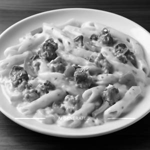 White sauce pasta