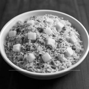 Cheese pulao