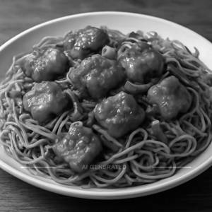 Manchurian Paneer Noodles