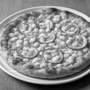 Onion corn pizza