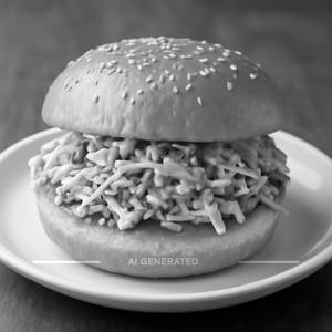 Veg coleslaw burger