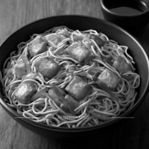 Paneer Hakka Noodles