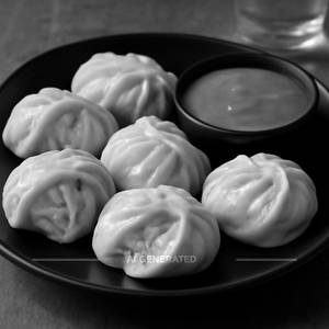 Chicken Cheese Steamed Momos