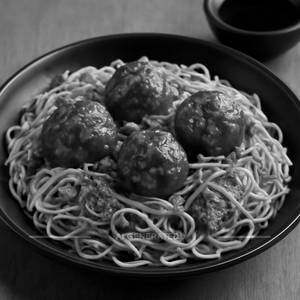 Veg Manchurian Noodles