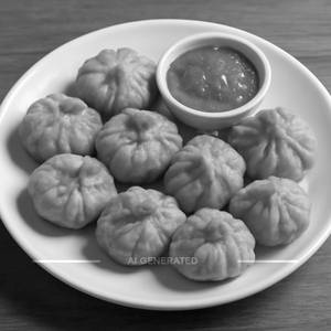 Veg Fried Momos [8 Pieces]